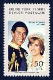 Lady Diana / Prince Charles Royal Wedding Turkish Republic of N. Cyprus, 1981